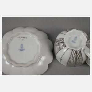 Augarten Wien Mokkatasse "Melone"