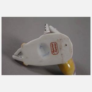 Augarten Wien Miniatur "Pierrot mit Laute"