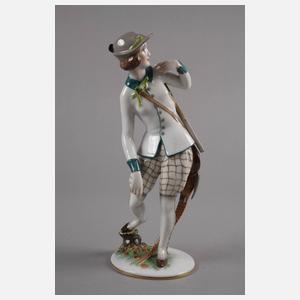 Augarten Wien "Jägerin mit Fasan"