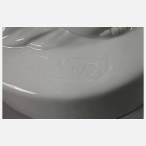 Herend "Weiblicher Akt mit Spiegel"