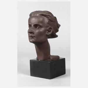 Meissen Büste "Leni Riefenstahl"