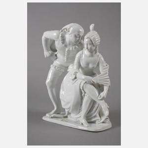 Schwarzburger Werkstätten "Harlekin und Dame"