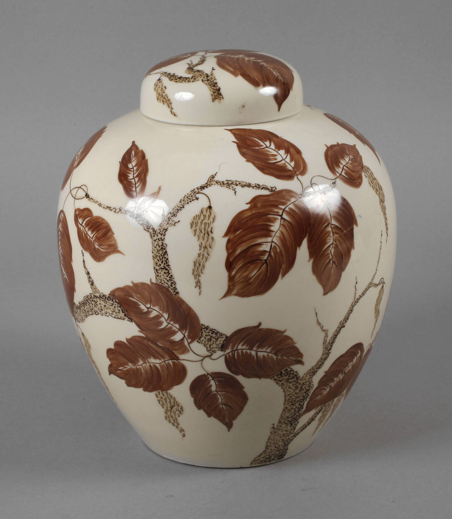 Schwarzenhammer große Deckelvase