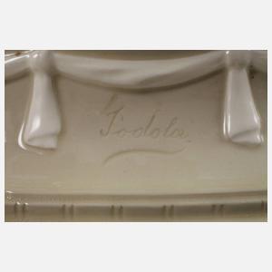 Goldscheider großer Lampenfuß "Schachmatt"