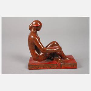 Karlsruhe sitzender weiblicher Akt