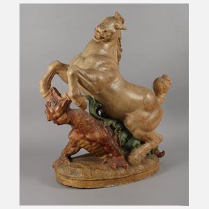 Übergroße Tiergruppe