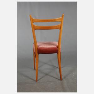 Esstisch und sechs Stühle