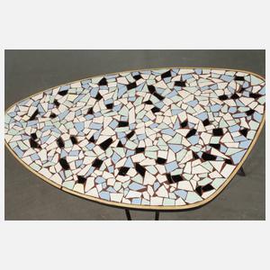 Nierentisch mit Mosaik