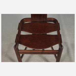 Vier Hochlehnstühle