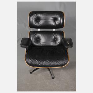 Vitra Lounge Chair mit Ottomane
