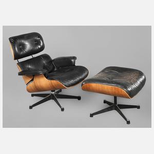 Vitra Lounge Chair mit Ottomane