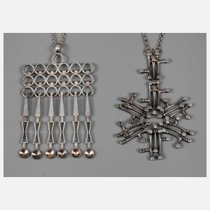 Zwei Anhänger Skandinavien