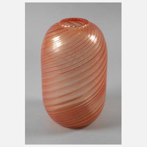 Große Rippenvase Murano