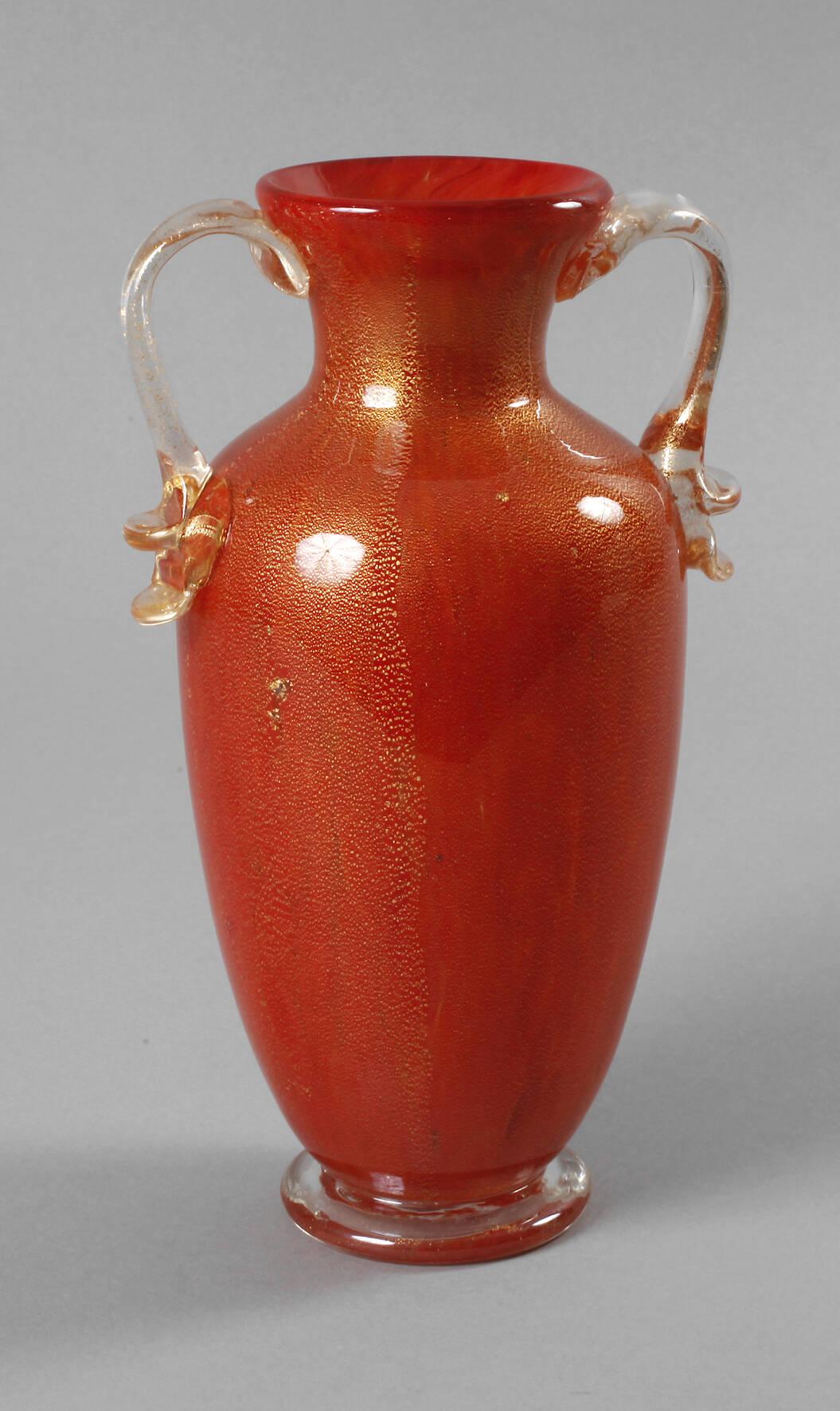 Archimede Seguso Vase "Polveri"
