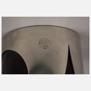 Italien Designvase mit Zinnmontierung