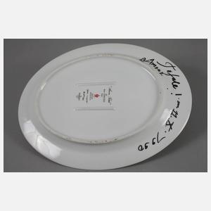 Bernardaud Limoges Platte "Amour Totale"