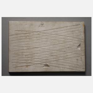 Meissen Bildplatte Stadtansicht