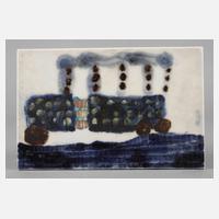 Meissen Bildplatte Automobil111