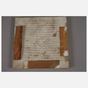 Meissen Bildplatte Madonna