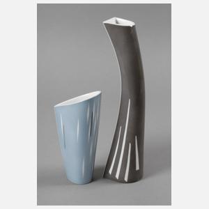 Rosenthal zwei Vasen
