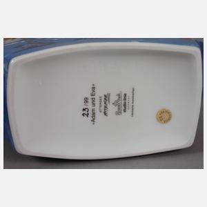 Rosenthal Paar Trinkflaschen "Adam und Eva"