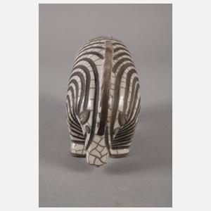 Moderne Keramikfigur