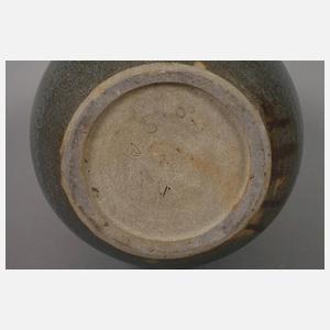 Große Steinzeugvase