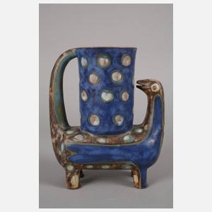 Eva Fritz-Lindner skurrile Vogelvase