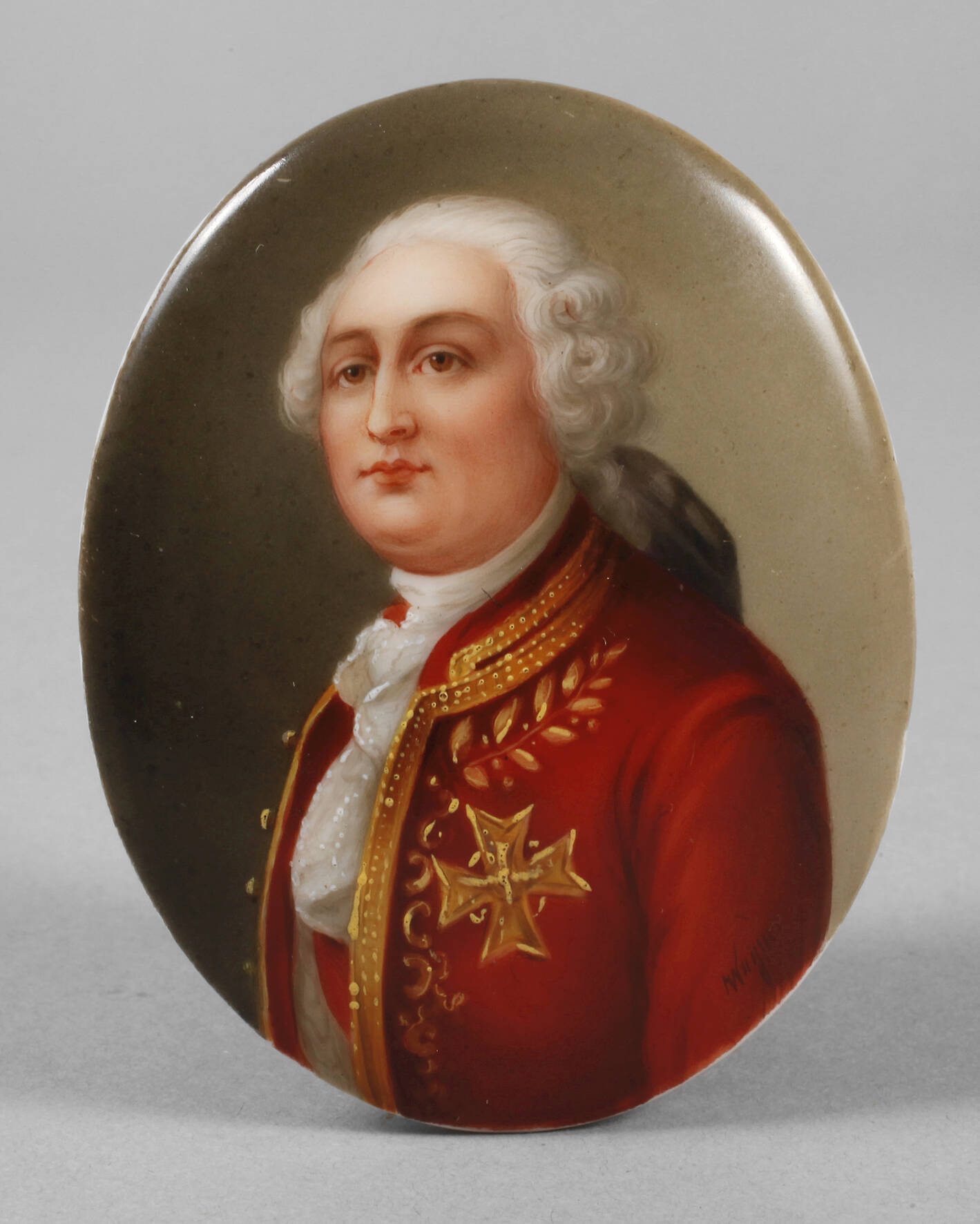 Kleine Bildplatte "Louis XVI."
