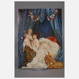 KPM Berlin Bildplatte Venus und Amor