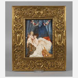 KPM Berlin Bildplatte Venus und Amor