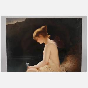 KPM Berlin Bildplatte "Psyche am Meer"