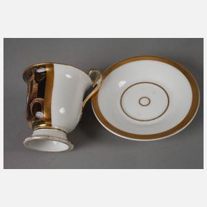 Sammeltasse mit Genreszene