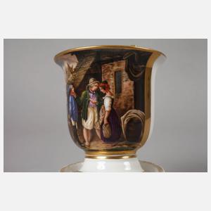 Sammeltasse mit Genreszene