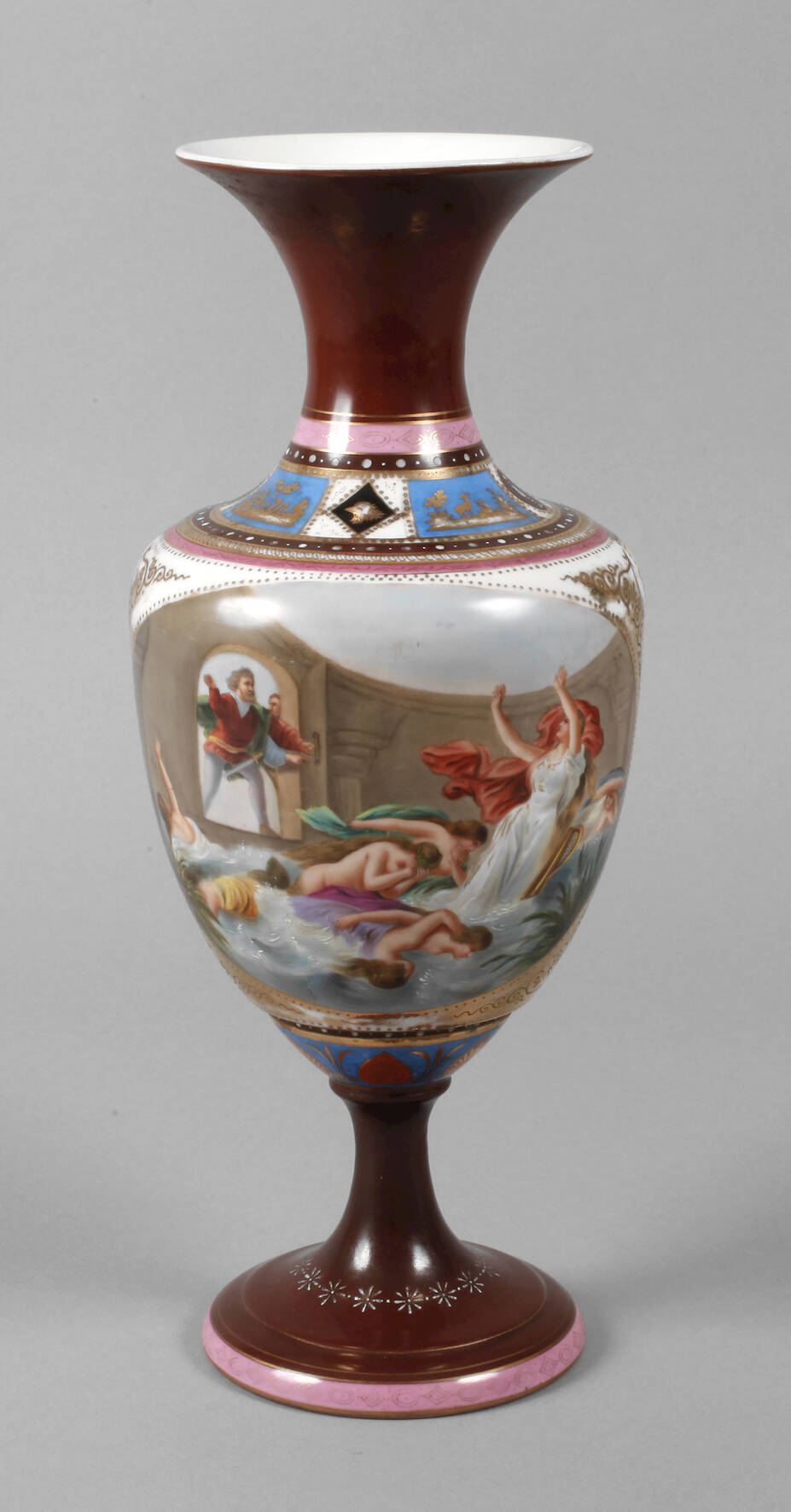 Prunkvase mit mythologischer Szene