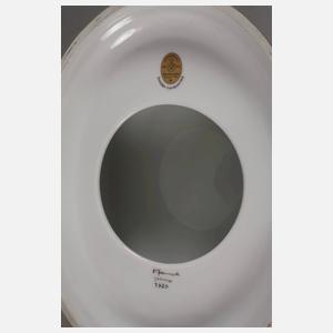 Hutschenreuther große Prunkvase mit Landschaftsmalerei