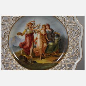 Meissen Bildteller Angelika Kauffmann