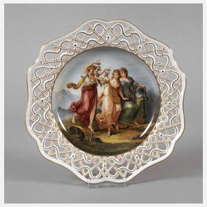 Meissen Bildteller Angelika Kauffmann