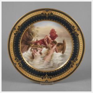 Wiener Prunkteller "Kuss der Wellen"