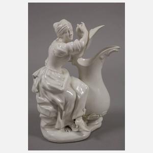 Alt-Wien figürliche Essig- und Ölkanne