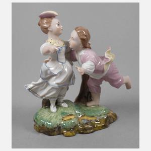 Höchst tanzendes Kinderpaar