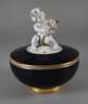 Hutschenreuther Deckeldose mit Putto