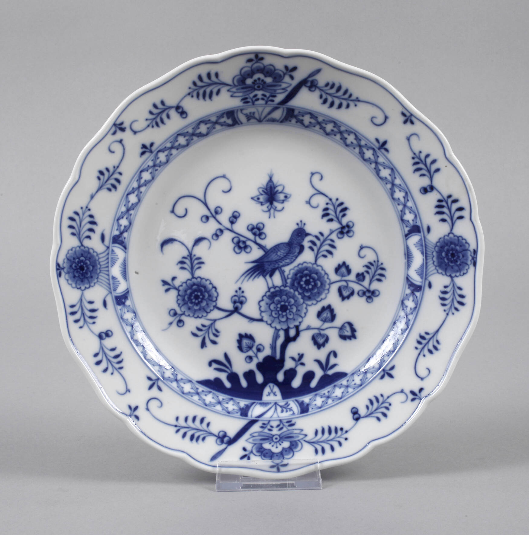 Meissen Speiseteller "Indisches Vogelmodell"