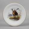 Meissen Wandteller mit Wildmalerei
