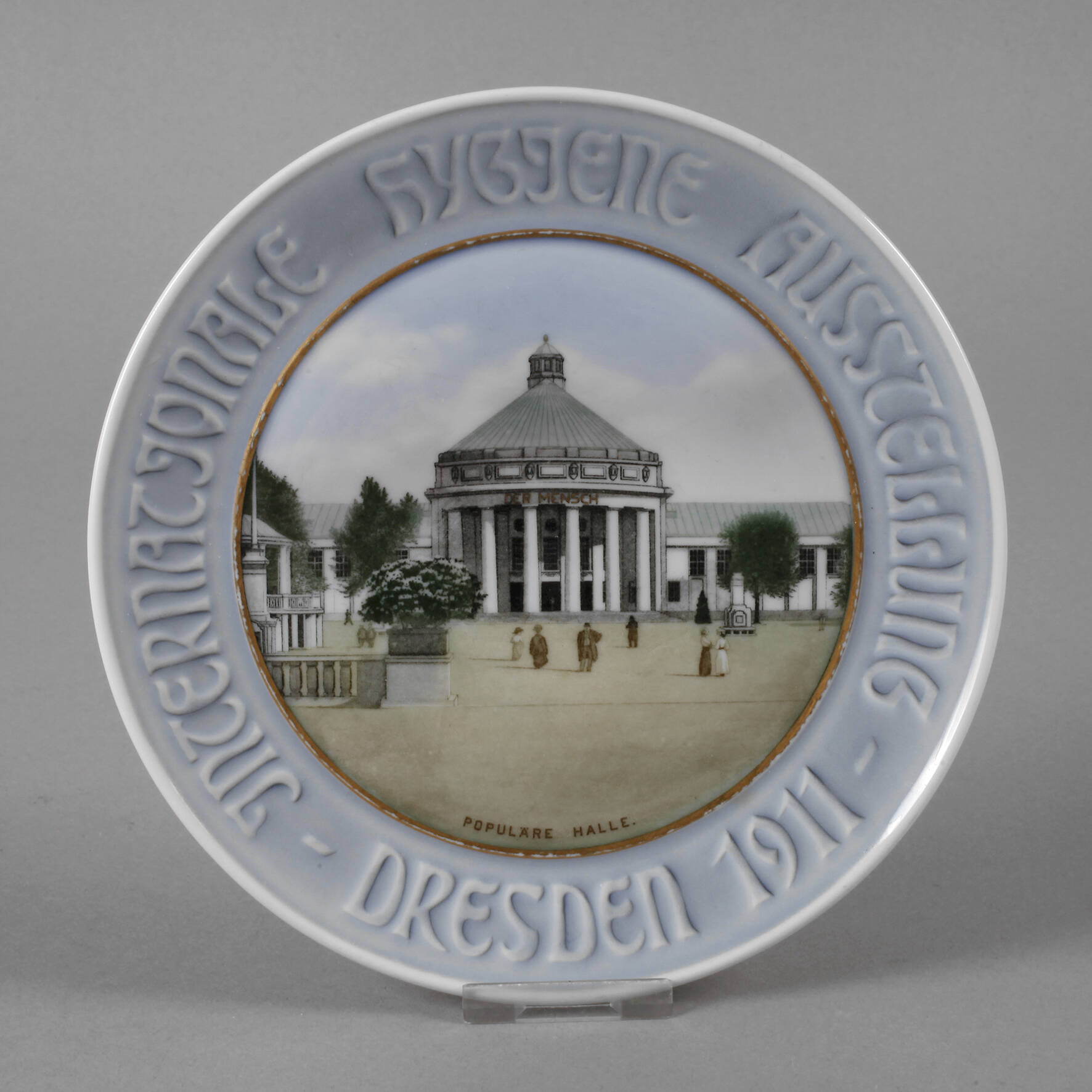 Kaestner Ansichtenteller Dresden