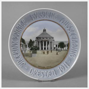Kaestner Ansichtenteller Dresden
