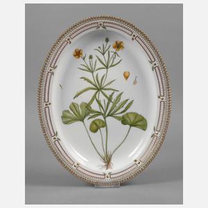 Kopenhagen große Platte "Flora Danica"