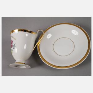 KPM Berlin Paar Spruchtassen