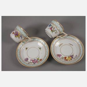 KPM Berlin zwei Tassen "Kurland"