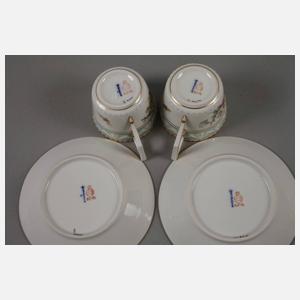 KPM Berlin zwei Tassen "Kurland"